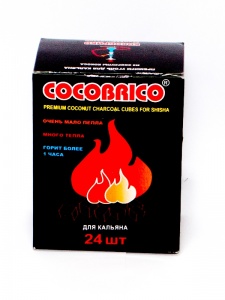 Уголь кальянный Cocobrico 24 (Кокосовый)